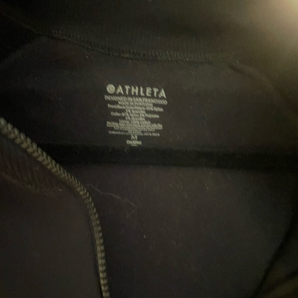 Black sweat jacket